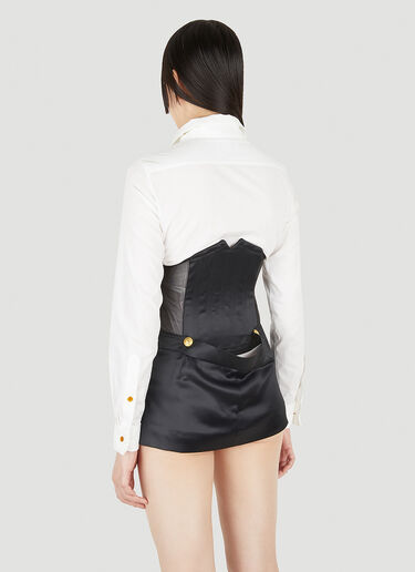 Vivienne Westwood Corset Super Mini Skirt Black vvw0249011