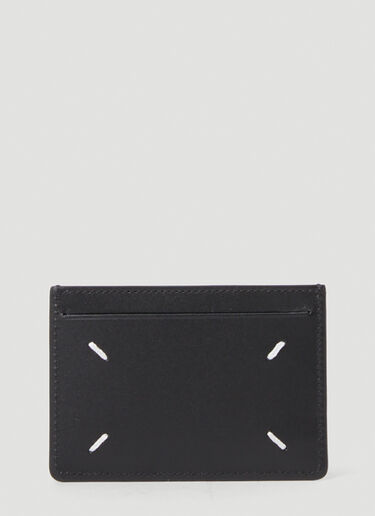 Slim Leather Cardholder Maison Margiela Slim Leather Cardholder Black mla0153034