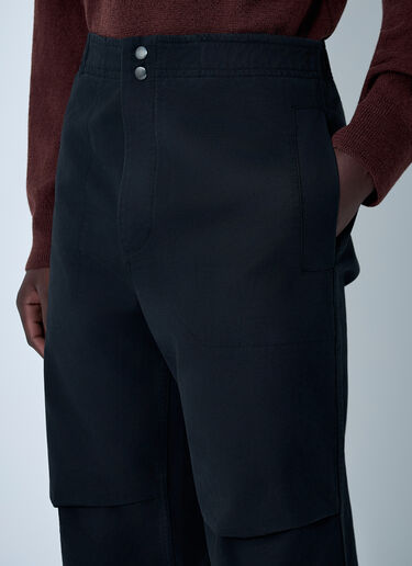 MHL by Margaret Howell Press Stud Pants Black mhl0162007