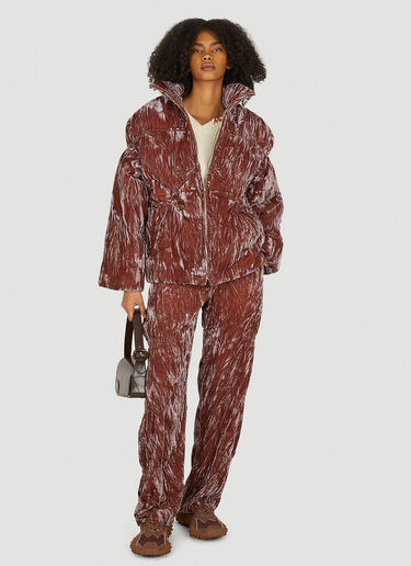 Star Puffer Jacket Collina Strada Star Puffer Jacket Brown cst0250004