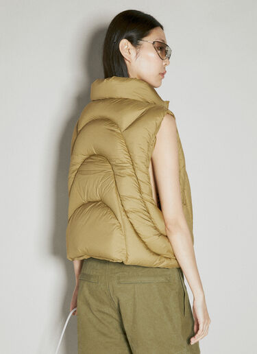 Grid Down Vest Entire Studios Grid Down Vest Khaki ent0253033