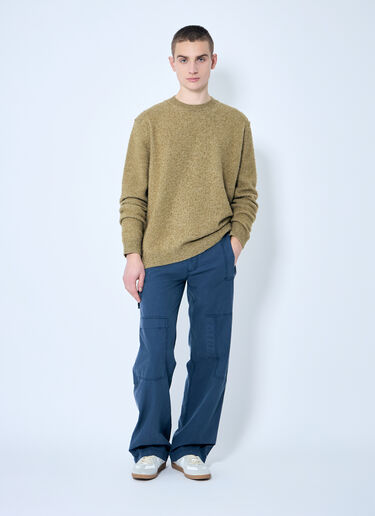 Maison Margiela Pilling Crewneck Sweater Brown mla0159005