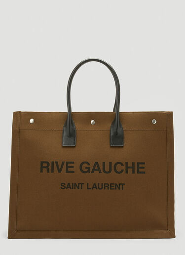 Saint Laurent Noe Canvas Tote Bag Khaki sla0143028