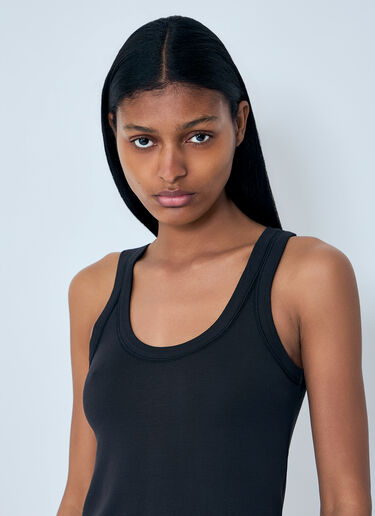 Lemaire Rib Tank Top Black lem0264012