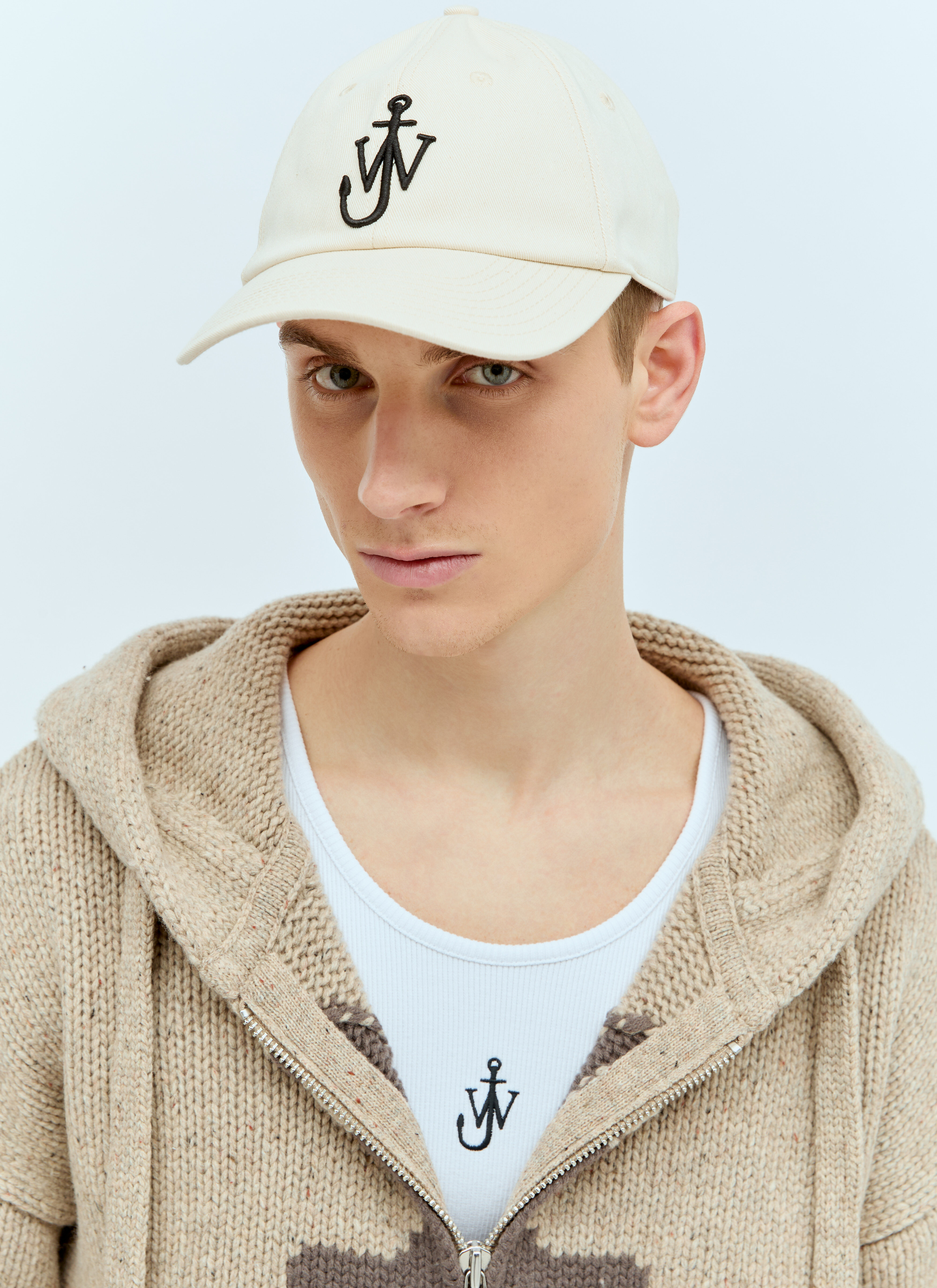 MHL by Margaret Howell Logo Embroidery Baseball Cap Brown mhl0156013