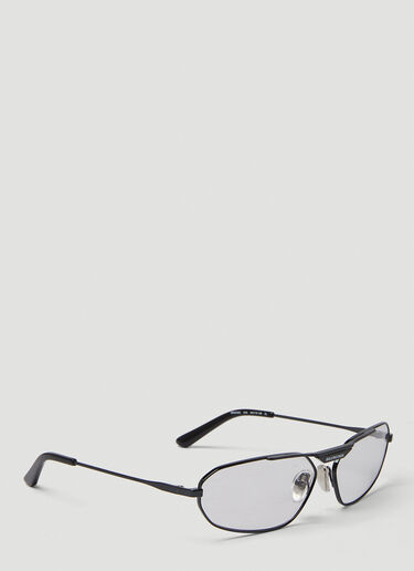Balenciaga Oval Frame Sunglasses Black bal0149086