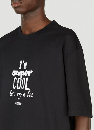 032C Cry T-Shirt Black cee0152010