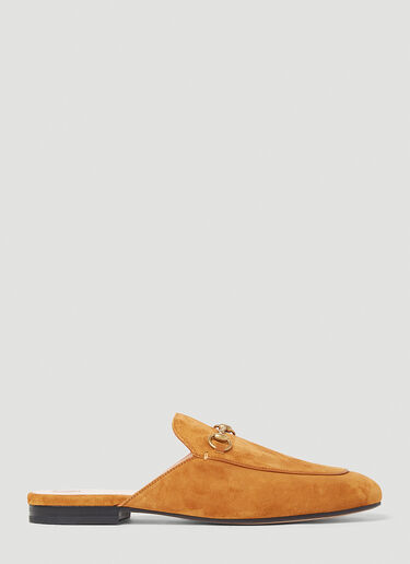 Gucci Princetown Slippers Brown guc0253101