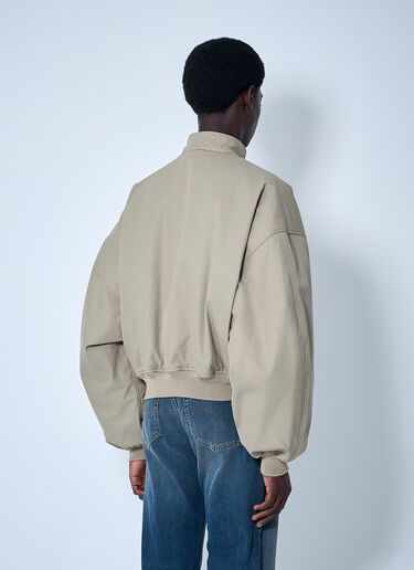 Balenciaga Round Harrington Jacket Beige bal0160001