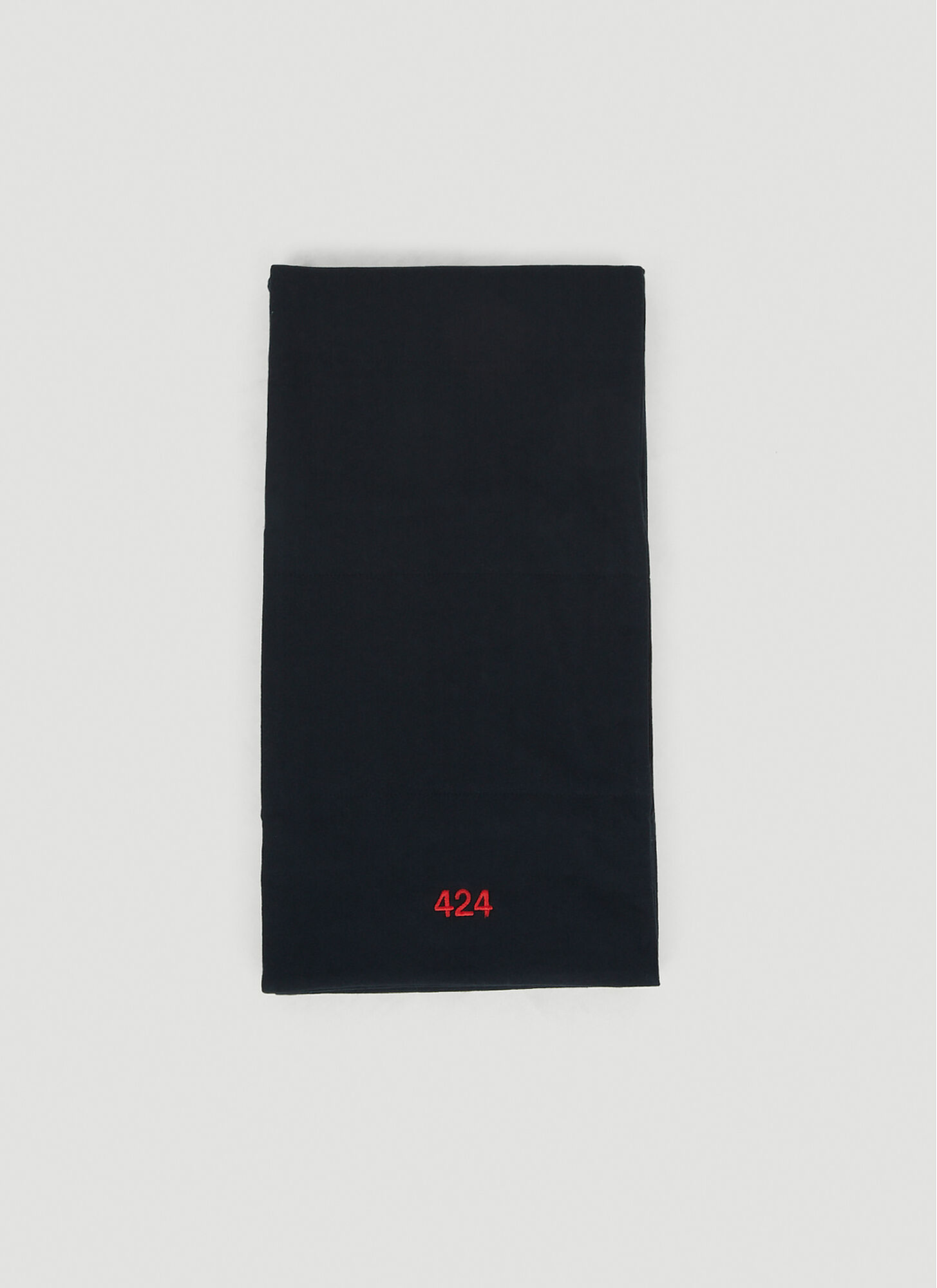 424 LOGO EMBROIDERY SCARF