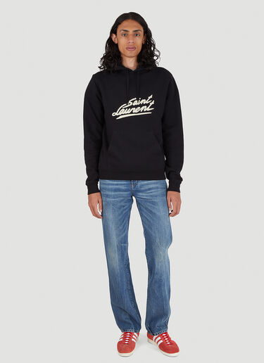 Saint Laurent Fifties Signature Sweatshirt   Black sla0145016