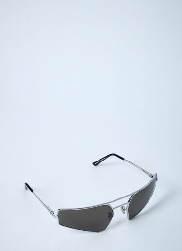 Rick Owens Stainless Steel Sunglasses Grey ric0359007