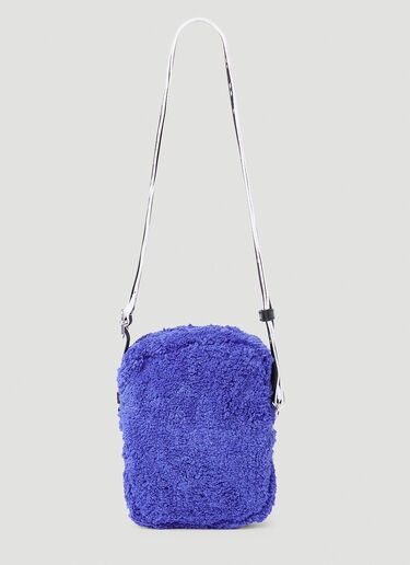 Marni Branded Strap Crossbody Bag Blue mni0152018
