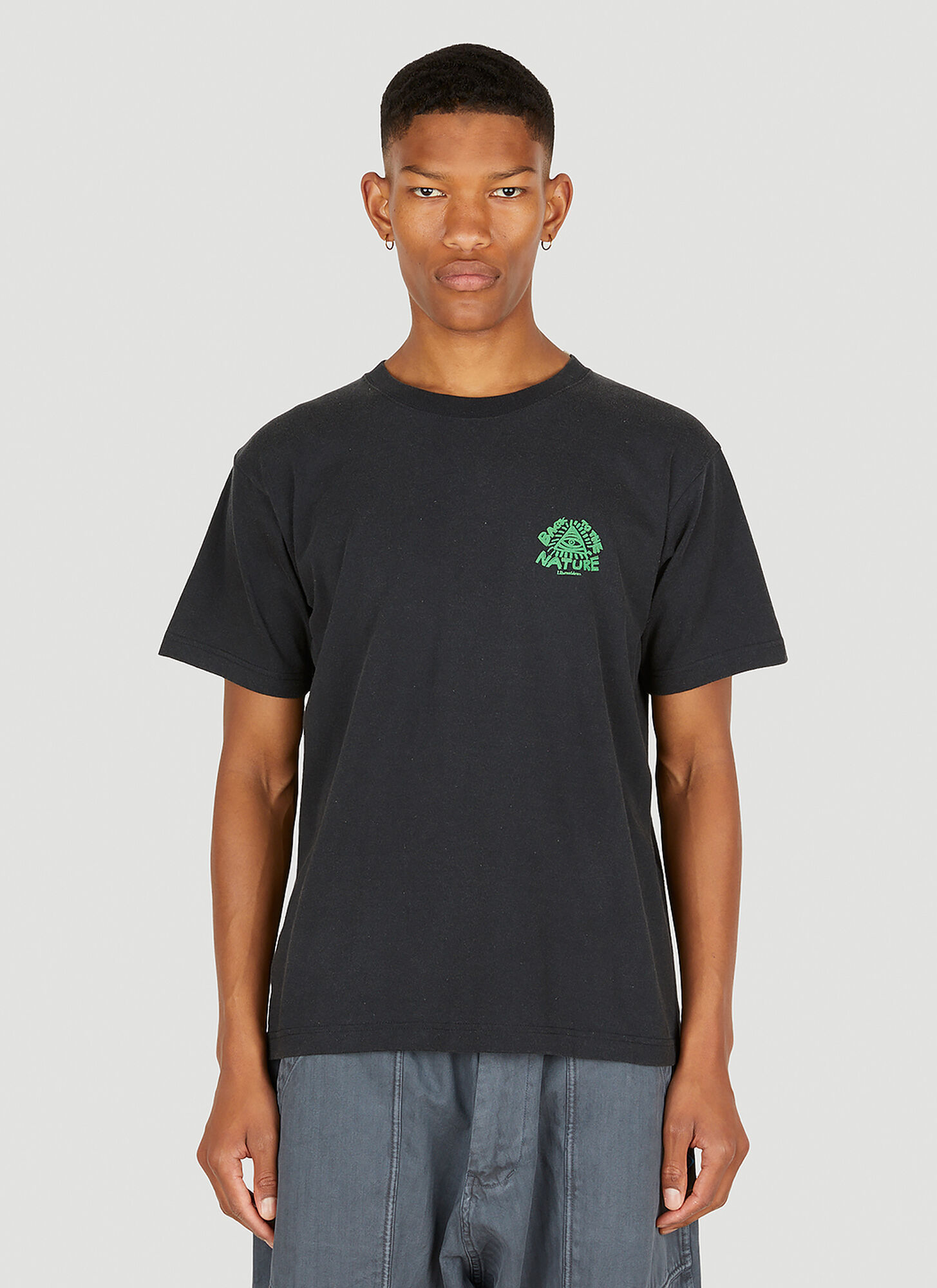 Liberaiders Back To The Nature T-shirt In Black