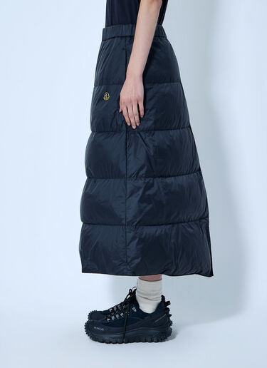 LN-CC® - Moncler RE/ICONS: Reversible Wool Twill Padded Midi Skirt - Black Moncler RE/ICONS Reversible Wool Twill Padded Midi Skirt Black mon0266060