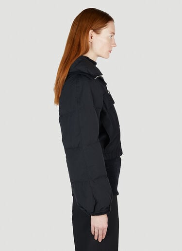 Helmut Lang 하이브리드 봄버 재킷 블랙 hlm0251008