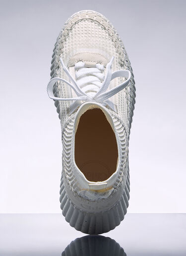 Chloé Nama Wedge Sneakers White chl0258025
