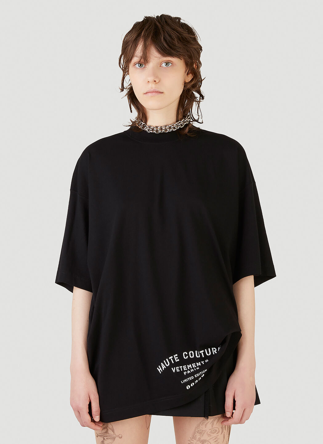 T shirt vetements haute couture outlet