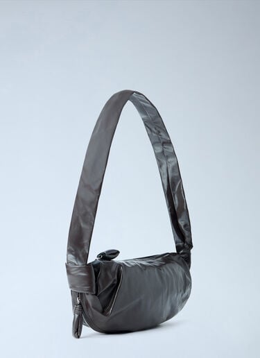 Lemaire Medium Soft Croissant Bag Brown lem0266036