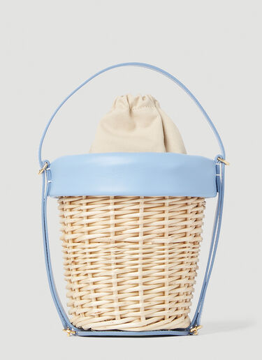 Jacquemus Le Panier Seau Handbag Blue jac0251083