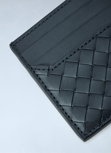 Bottega Veneta Intrecciato Piccolo Card Holder Black bov0165019