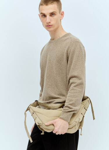 Lemaire Small Soft Game Crossbody Bag Beige lem0156050