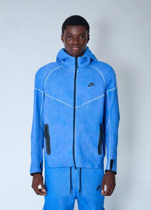 Nike by Yaku Re-Create Tech Hoodie Blue nik0165010