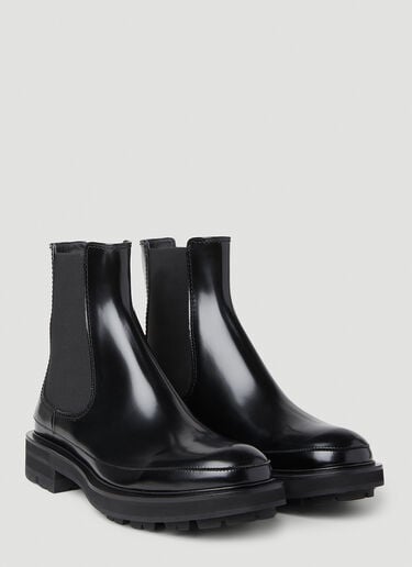 Alexander McQueen Chelsea Boots Black amq0152022