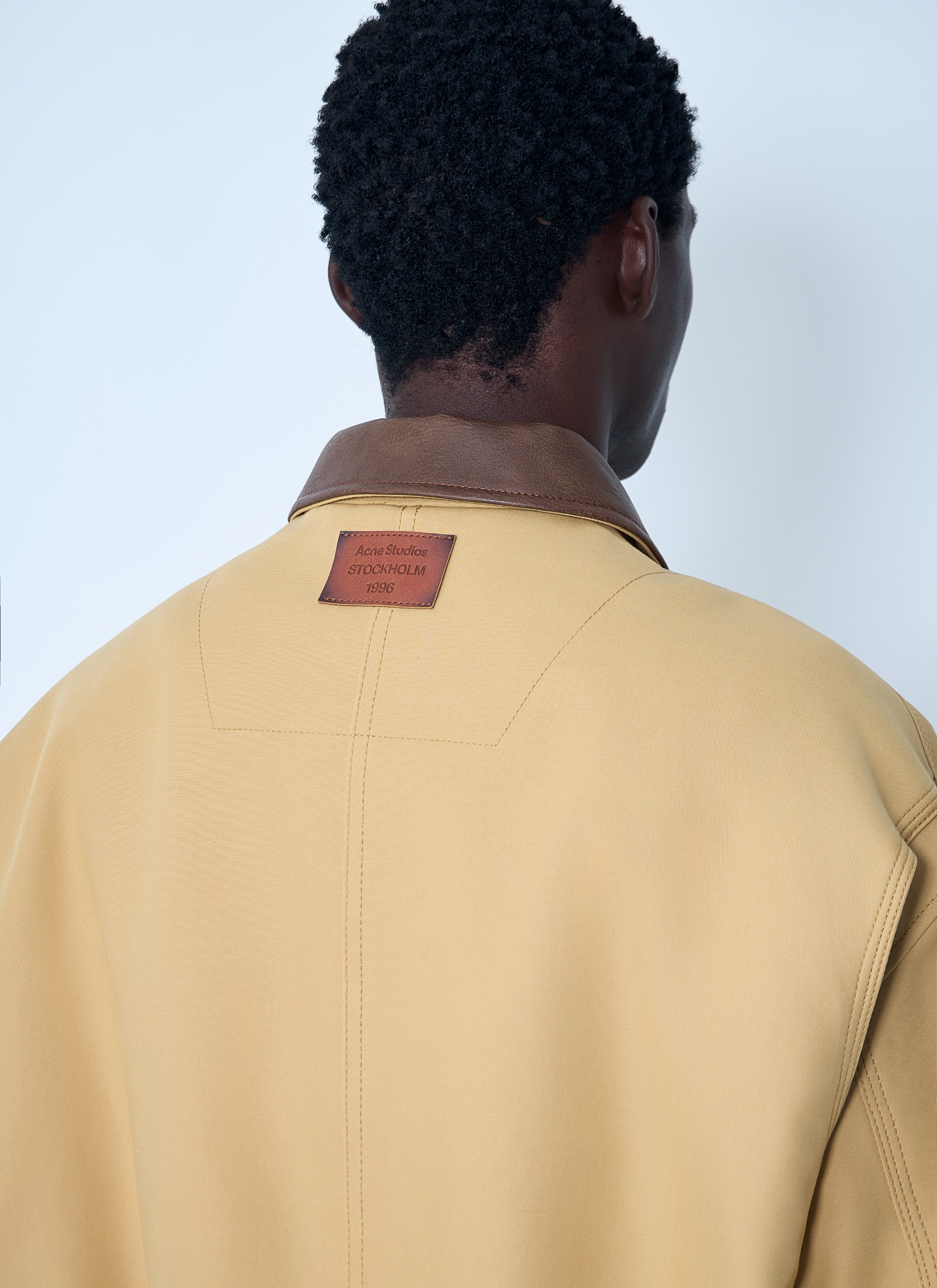 Acne Studios Men's' Twill Jacket in Beige | LN-CC®