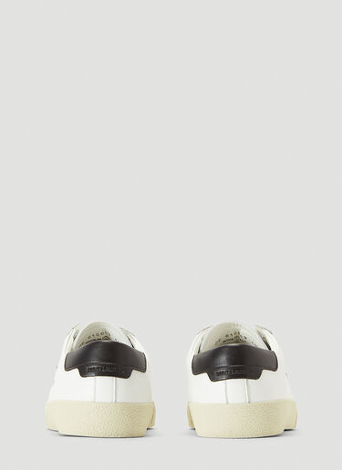 Saint Laurent 코트 클래식 로고 스니커즈 화이트 sla0241040