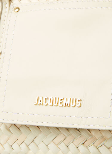 Jacquemus Le Panier Soli Tote Bag Cream jac0254087