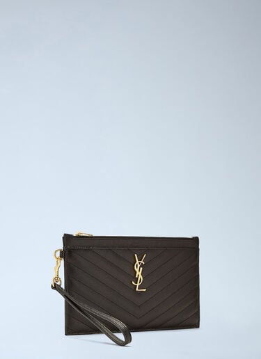 Saint Laurent 모노그램 파우치 블랙 sla0241092