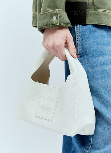 Marc Jacobs The Mini Sack Shoulder Bag White mcj0255019
