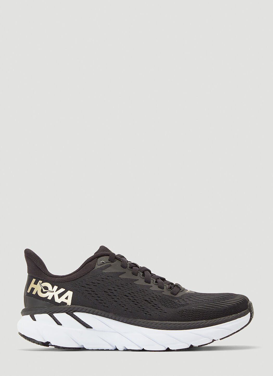 HOKA x Satisfy Clifton 7 Sneakers Black hxs0355002