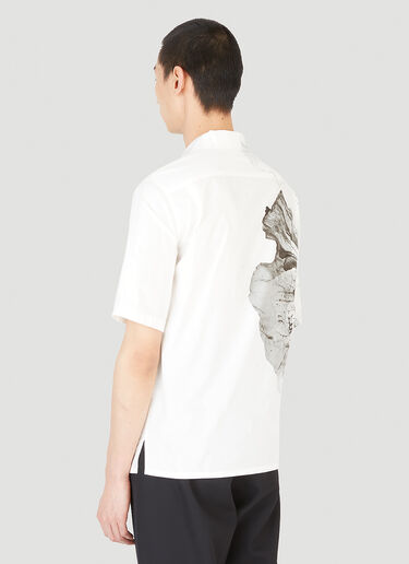 Alexander McQueen Flower Print Shirt White amq0147006