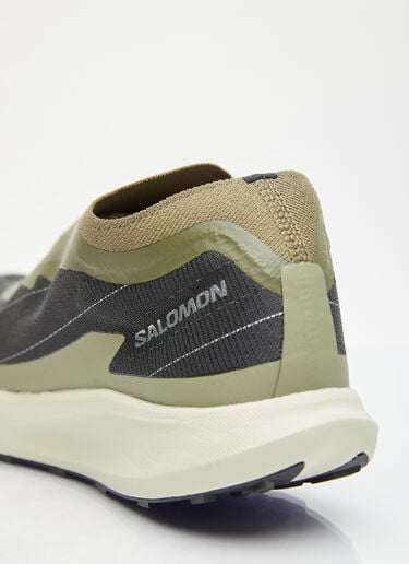 Salomon パルサー リフレクティブ アドバンス スニーカー カーキ sal0154007