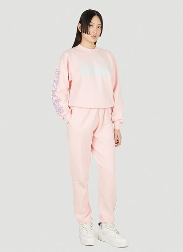 Aries Column Sweatshirt Pink ari0248011