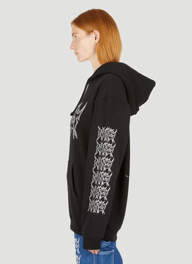 Nancy Booty Hooded Sweatshirt Black ncy0348009