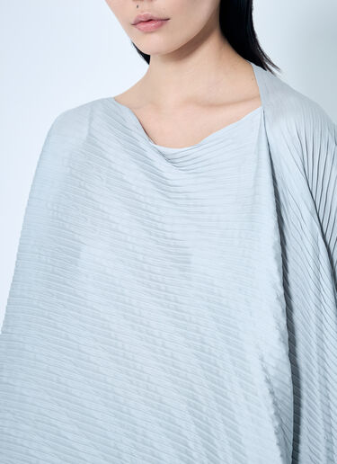 Issey Miyake Nuance Pleats Solid Top Grey ism0259009