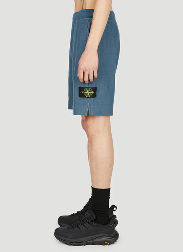 Stone Island 罗盘贴饰百慕大短裤 蓝色 sto0152061