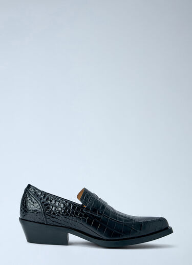LN-CC® - Our Legacy: Cypher Loafers - Black Our Legacy Cypher Loafers Black our0165001