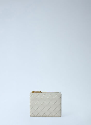 LN-CC® - Bottega Veneta: Intrecciato Small Bi-Fold Wallet - White Bottega Veneta Intrecciato Small Bi-Fold Wallet White bov0266027