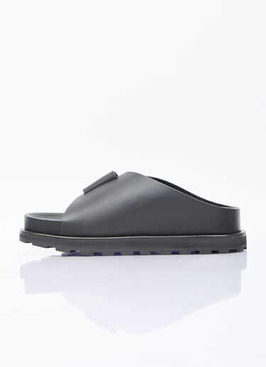 Jil Sander+ Leather Slides Black jsp0255016