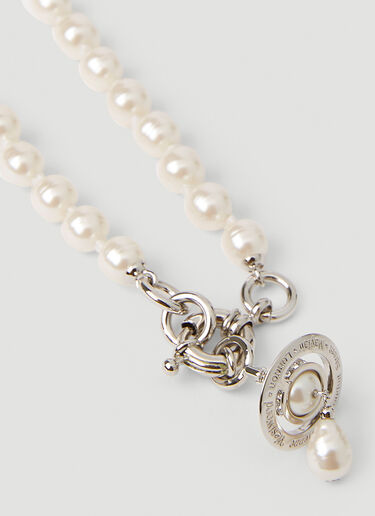 Vivienne Westwood Man. Aleksa Necklace Cream vvw0152063