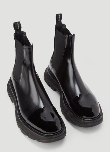 Alexander McQueen Tread Chelsea Boots Black amq0143046