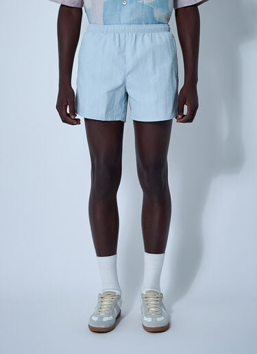 Drape Tech Shorts Our Legacy Drape Tech Shorts Blue our0161017