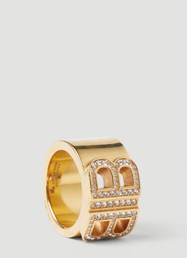Balenciaga BB 2.0 Ring Gold bal0252110