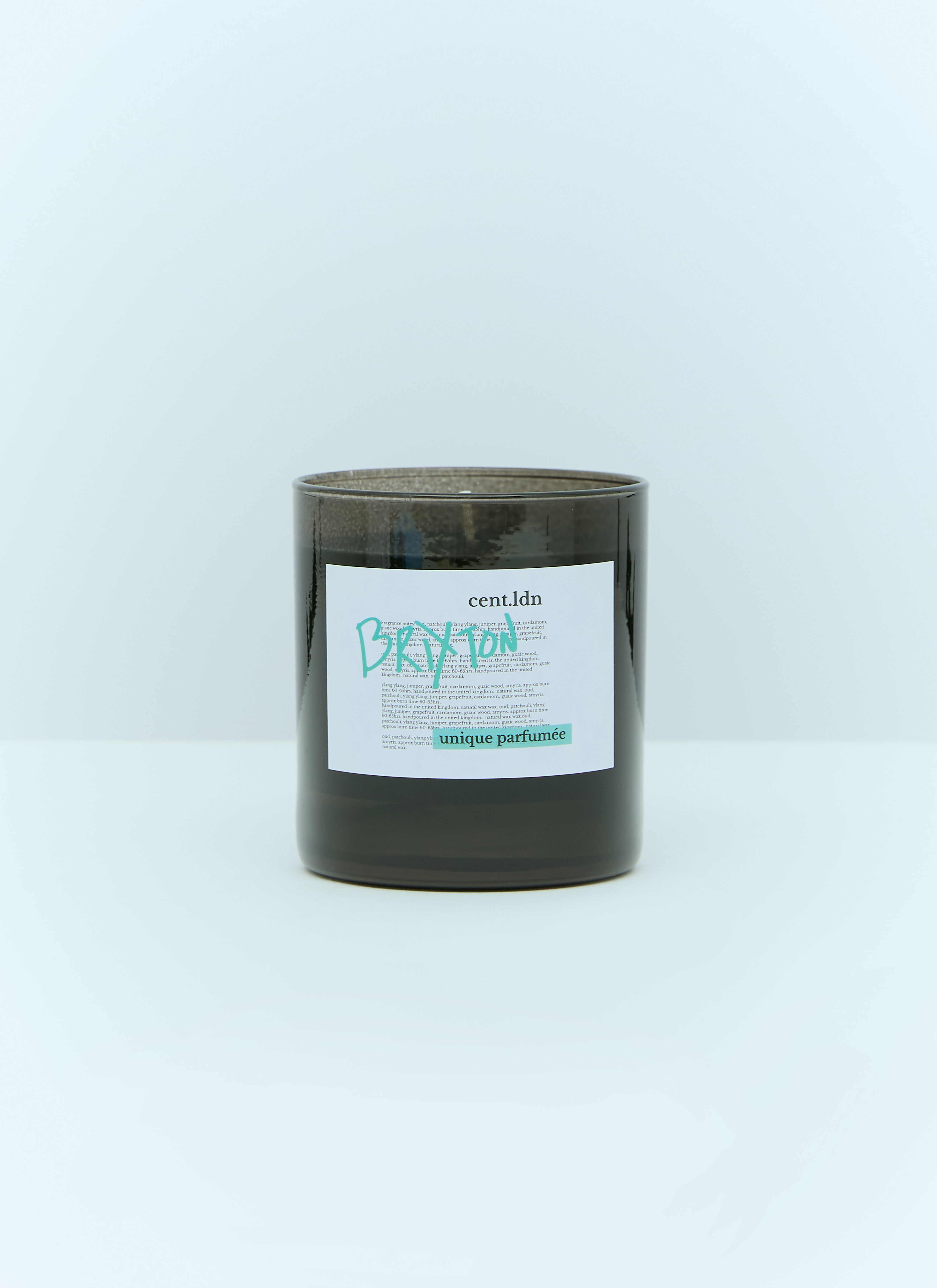 cent.ldn Brixton Scented Candle Black ctl0355007