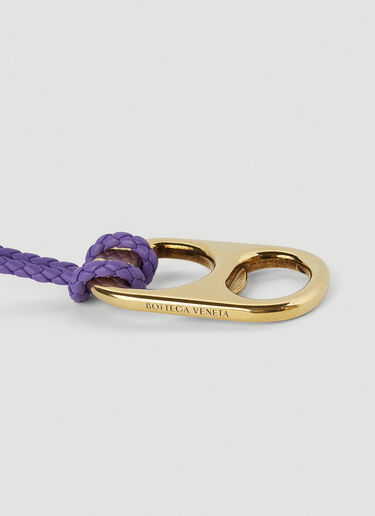 Bottega Veneta Ring Pull Braided Belt Purple bov0250041