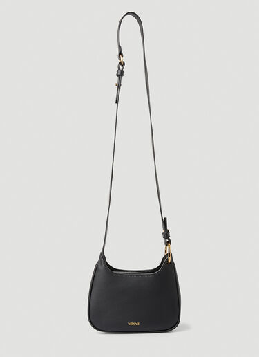 Versace La Medusa Mini Hobo Shoulder Bag Black vrs0249032
